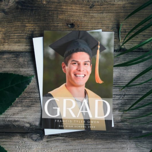 Fading Stripe AFSTUDEERDER High School Fotoklasse  Aankondiging