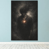 Fading Within – Silent Resistance Canvas Print (Insitu (Houten vloer))