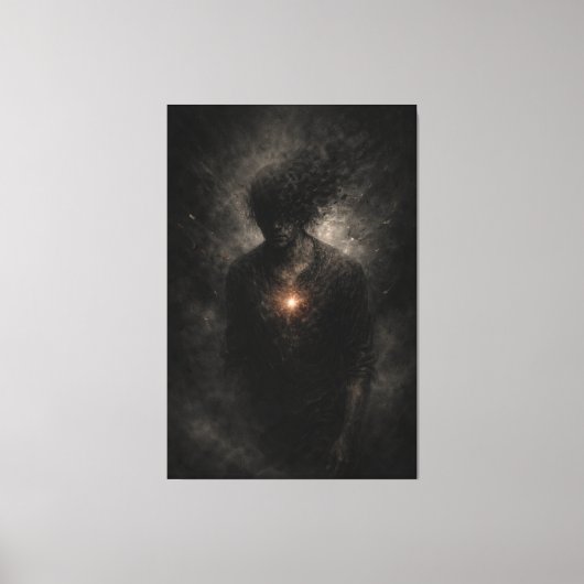Fading Within – Silent Resistance Canvasprint Canvas Afdruk (Voorkant)
