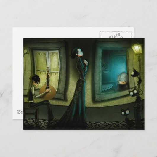 Fado Briefkaart (Voorkant / Achterkant)