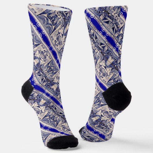 Fado, Portugal Sokken (Gebogen)