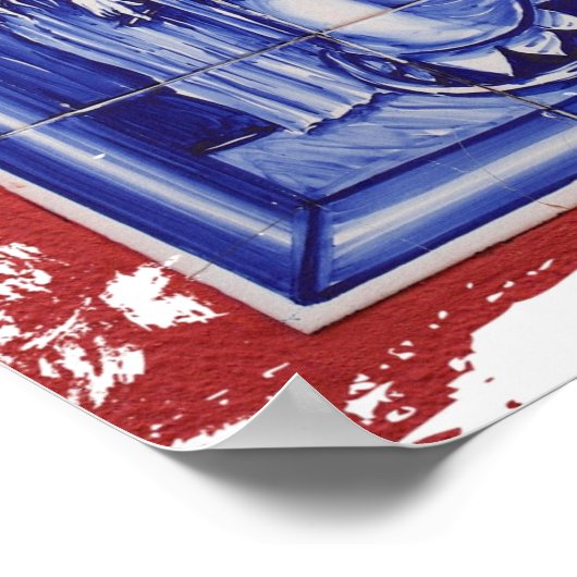 Fado, Portugese volkskunst Poster (Hoek)