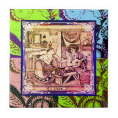 Fado, Portugese volkskunst Tegeltje (Voorkant)