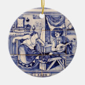 Fado, Portugese volksmuziek Keramisch Ornament (Voorkant)