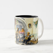 fado ! tweekleurige koffiemok (Voorkant rechts)