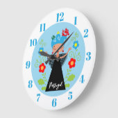 Fado-vrouwzanger met Portugese caravel-schepen Grote Klok (Hoek)