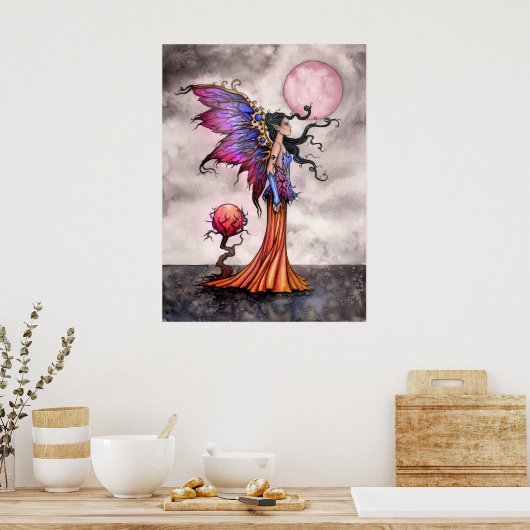 Fae Abigail Fantasy Fee Poster (Keuken)