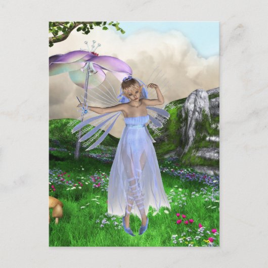 Fae Dancing Briefkaart (Voorkant)