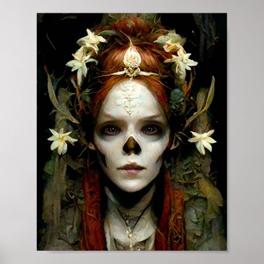 Fae Death 5 Dark Fantasy Art Poster (Voorkant)