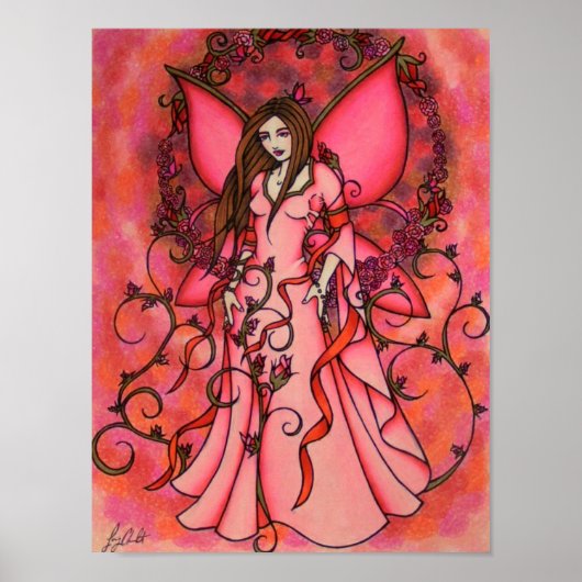 Fae Flora Poster (Voorkant)