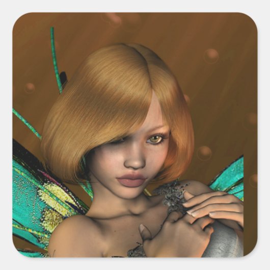 Fae Girl Sticker (Voorkant)