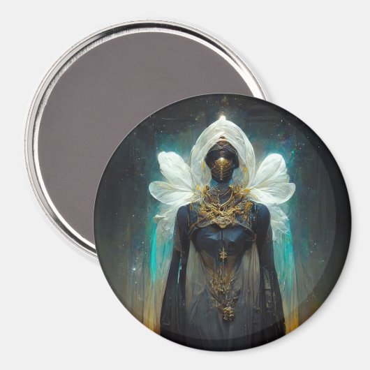 Fae Guardian Fantasy Magneet (Voorkant / Achterkant)