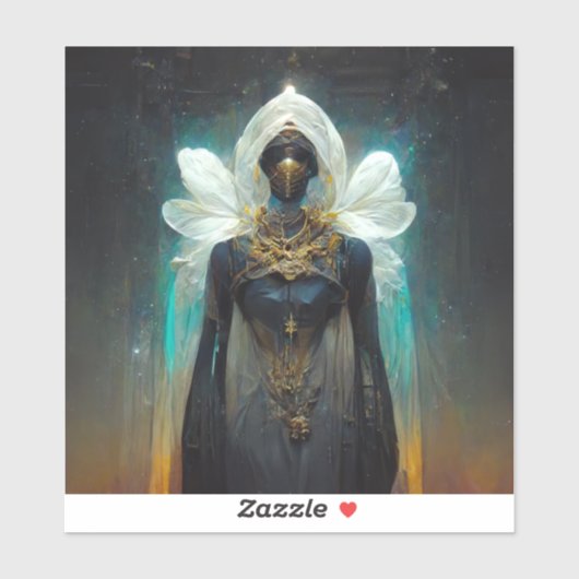 Fae Guardian Fantasy Sticker (Vel)