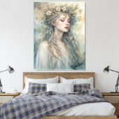 'Fae in Sunrise' Canvas Afdruk (Insitu (Slaapkamer))