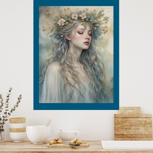 'Fae in Sunrise' Poster (Keuken)