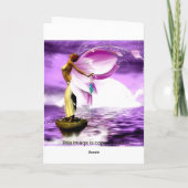 Fae Magic Greeting Kaart (Achterkant)