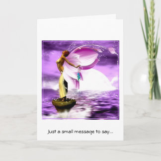Fae Magic Greeting Kaart