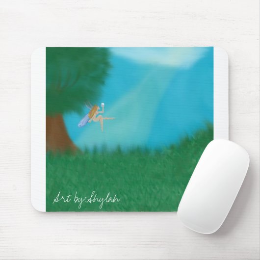 Fae Mousepad Art: Shylah Muismat (Met muis)