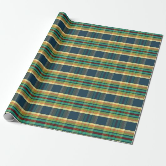 Fae Plaid FF Cadeaupapier (Uitgerold)
