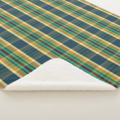 Fae Plaid FF Sherpa Deken (3/4)