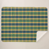 Fae Plaid FF Sherpa Deken (Voorkant (horizontaal))