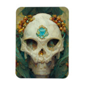 Fae Skull Fantasy Magneet (Verticaal)