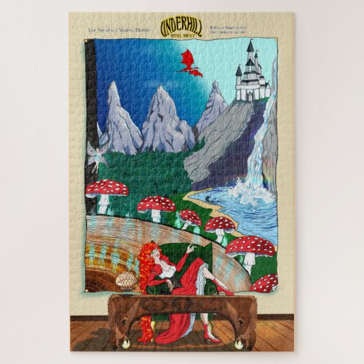 Fae Travel Agency Puzzle Legpuzzel (Verticaal)