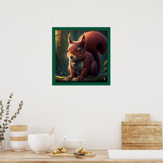 Fae Wine Nutcracker Poster (Keuken)