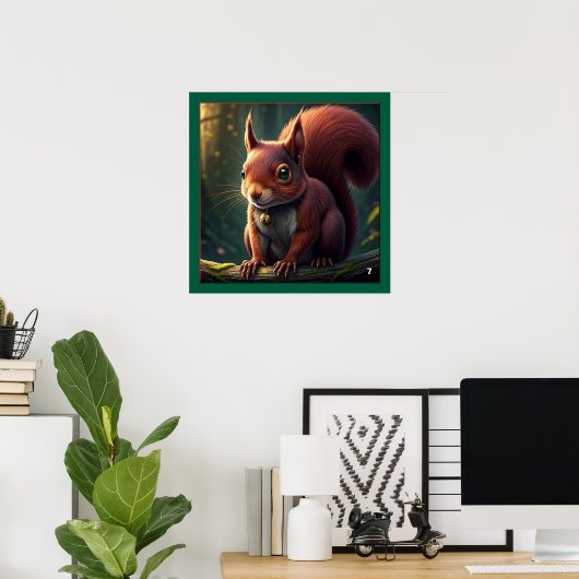 Fae Wine Nutcracker Poster (Thuiskantoor)