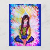 FaeMeditate(F) art briefkaart (Voorkant)