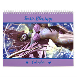 Faerie Blessings Fantasy Calendar Kalender