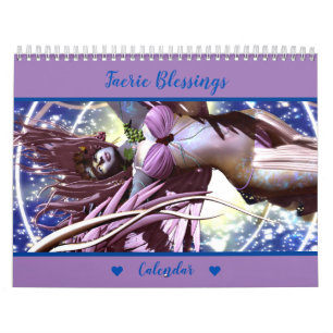 Faerie Blessings Fantasy Calendar Kalender