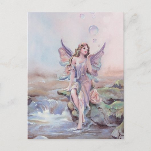 FAERIE BUBBLES DOOR SHARON SHARPE BRIEFKAART (Voorkant)