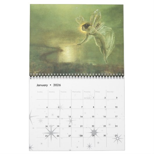 Faerie Calendar Kalender (Jan 2026)