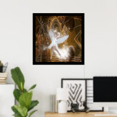 Faerie Dancer Poster (Thuiskantoor)