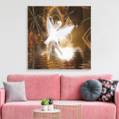 Faerie Dancer Wrapped Canvas (Insitu (Woonkamer))