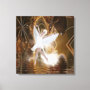 Faerie Dancer Wrapped Canvas Afdruk