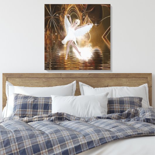 Faerie Dancer Wrapped Canvas Afdruk (Insitu (Slaapkamer))