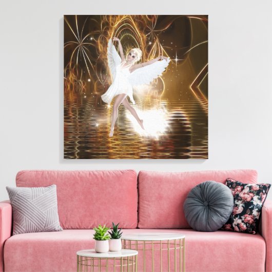 Faerie Dancer Wrapped Canvas Afdruk (Insitu (Woonkamer))