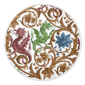 Faerie Dragons Keramische knop (Voorkant)