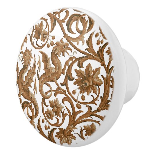 Faerie Dragons Keramische knop (Rechts)