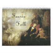 Faerie Folk Victoriaans Agenda Kalender (Hoes)