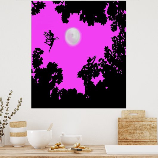 Faerie Forest Poster (Keuken)