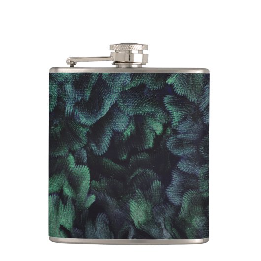 Faerie Forest Vinyl Wrapped Flask Heupfles (Voorkant)