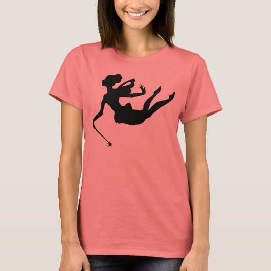 Faerie Godmoeder Silhouette T-shirt (Voorkant)