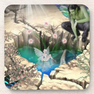 Faerie in Elven Pond Bier Onderzetter