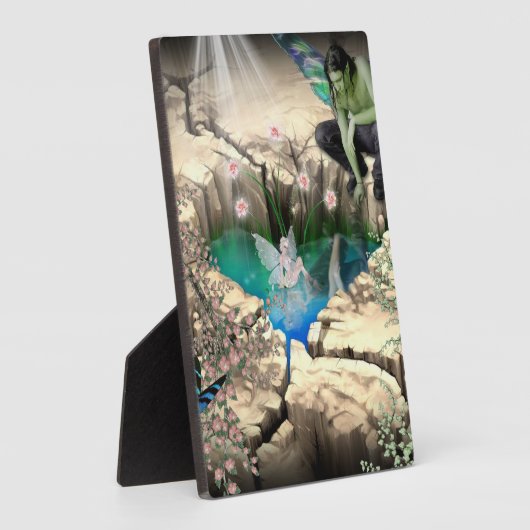 Faerie in Elven Pond Fotoplaat (Zijkant)