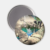 Faerie in Elven Pond Magneet (Voorkant / Achterkant)