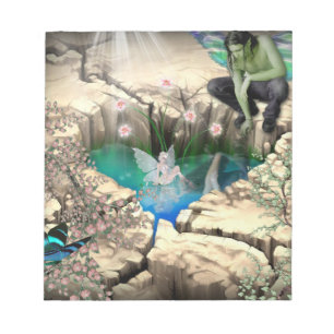 Faerie in Elven Pond Notitieblok