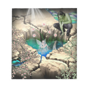Faerie in Elven Pond Notitieblok
